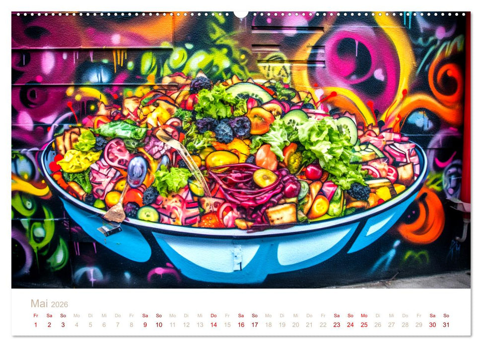 FAST FOOD STREET STYLE (CALVENDO Wandkalender 2026)