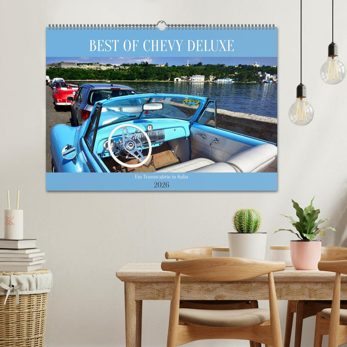 Best of Chevy DeLuxe - Ein Traumcabrio in Kuba (CALVENDO Wandkalender 2026)