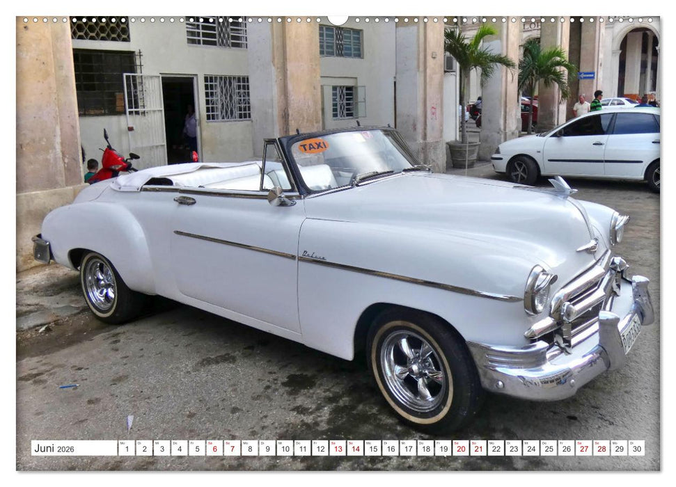 Best of Chevy DeLuxe - Ein Traumcabrio in Kuba (CALVENDO Wandkalender 2026)