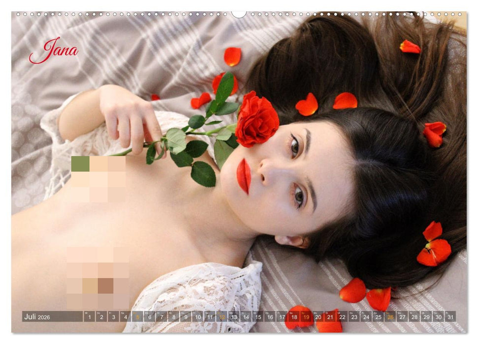 EROTIK FOTOART - Topless Girls (CALVENDO Premium Wandkalender 2026)