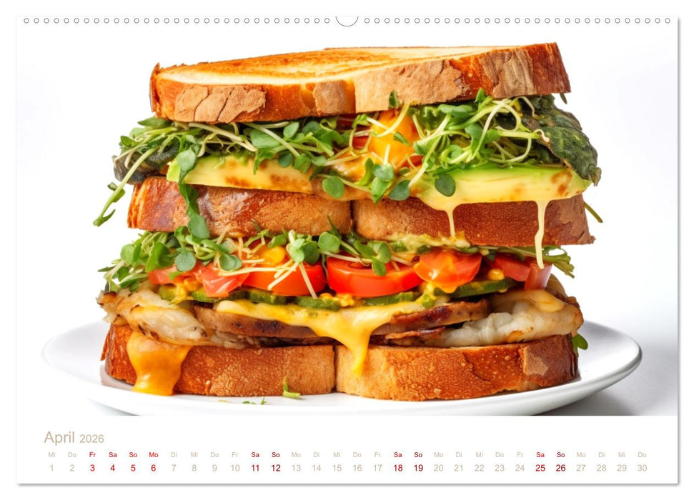 FAST FOOD (CALVENDO Wandkalender 2026)