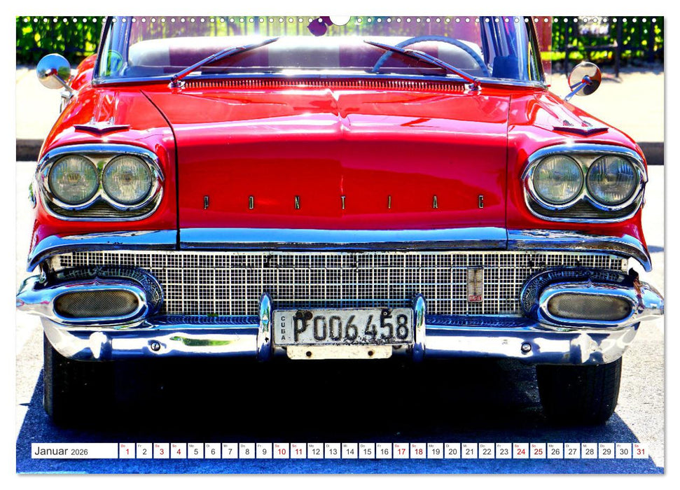 MADE IN CANADA - Seltene US-Oldtimer in Kuba (CALVENDO Wandkalender 2026)