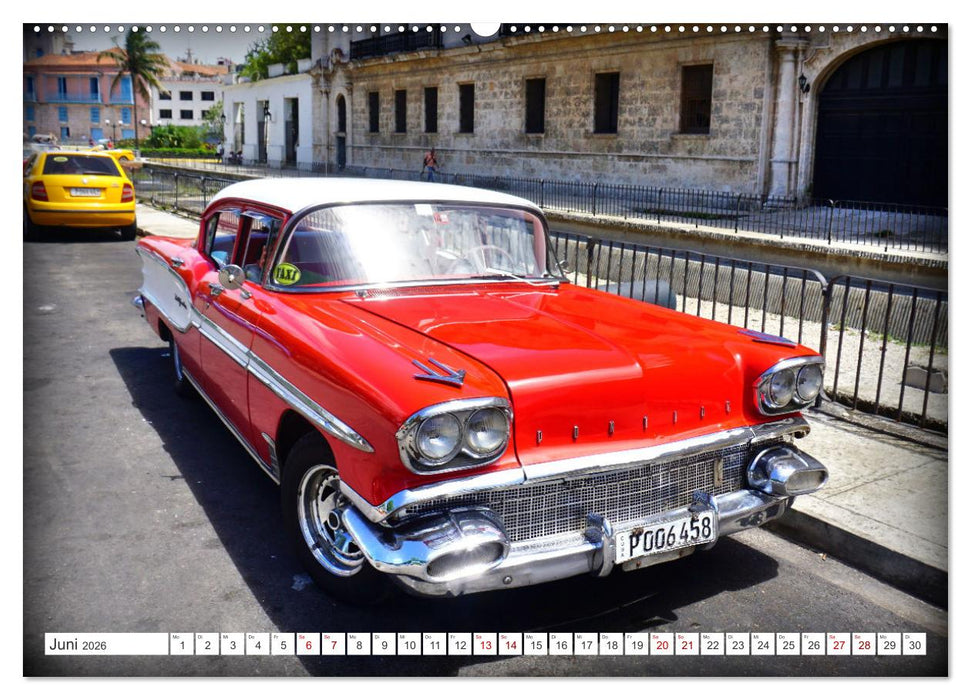 MADE IN CANADA - Seltene US-Oldtimer in Kuba (CALVENDO Wandkalender 2026)