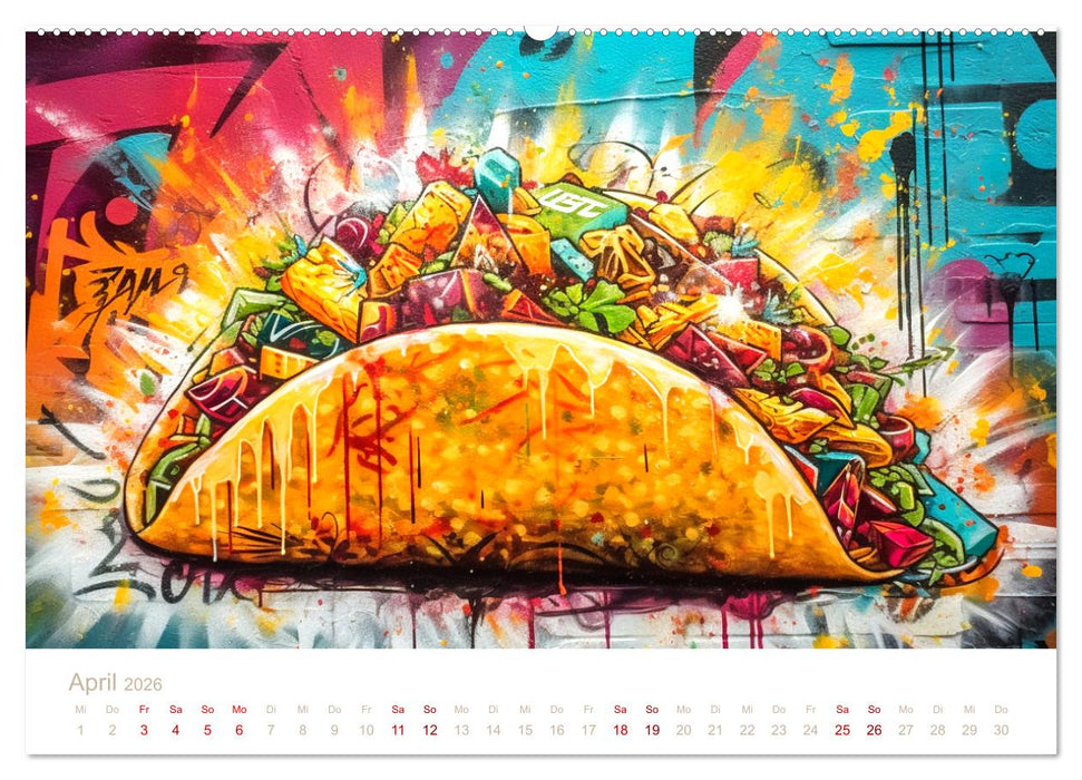 FAST FOOD STREET STYLE (CALVENDO Premium Wandkalender 2026)