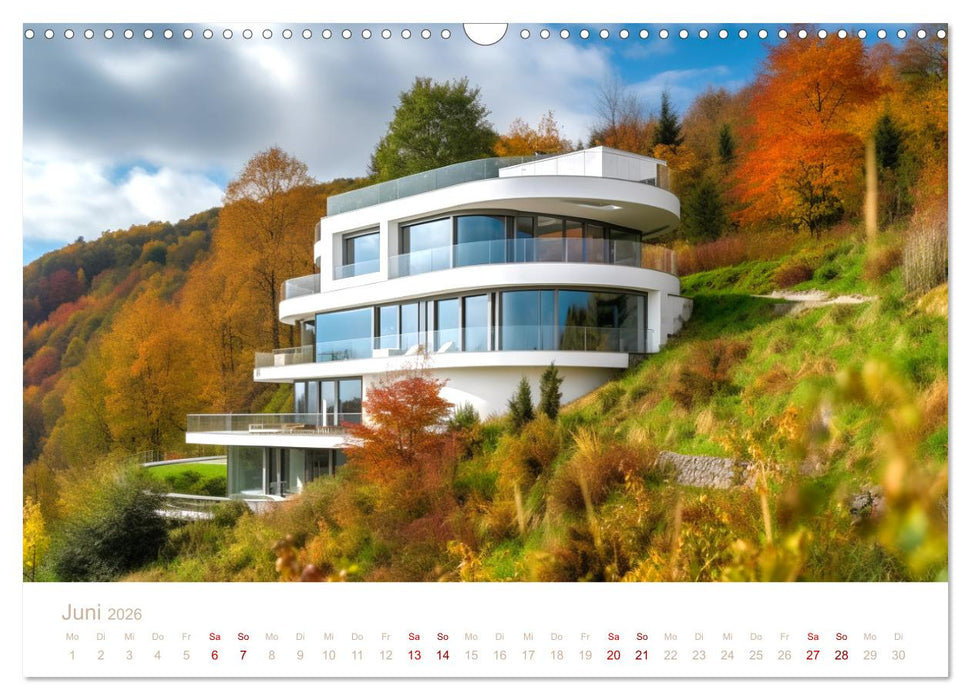 Häuser in den Bergen (CALVENDO Wandkalender 2026)