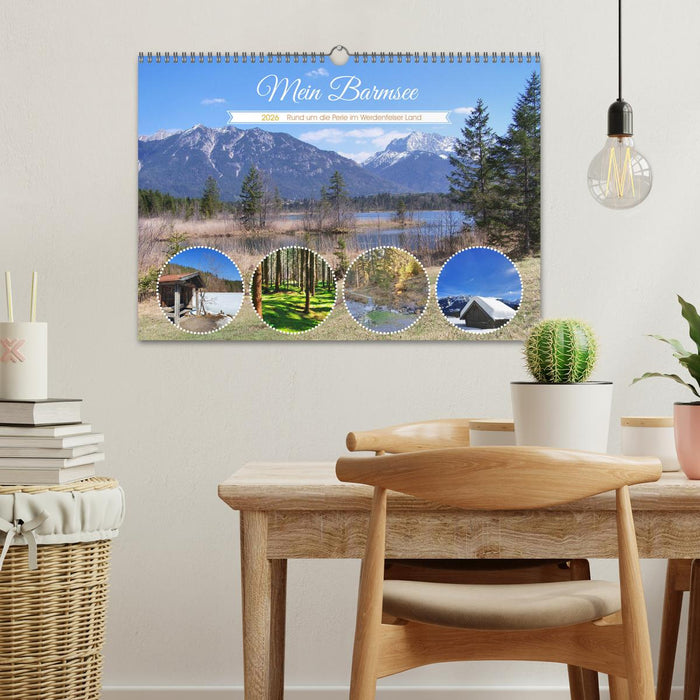 Mein Barmsee - Rund um die Perle im Werdenfelser Land (CALVENDO Wandkalender 2026)