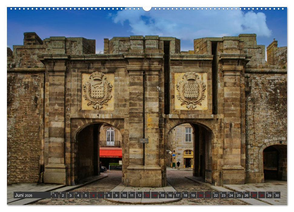 Saint-Malo - Ein gut geschützter Schatz (CALVENDO Wandkalender 2026)
