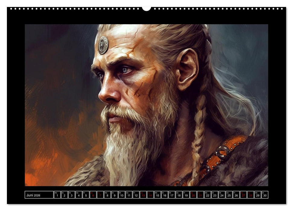 Farbenfroh Männlich (CALVENDO Wandkalender 2026)