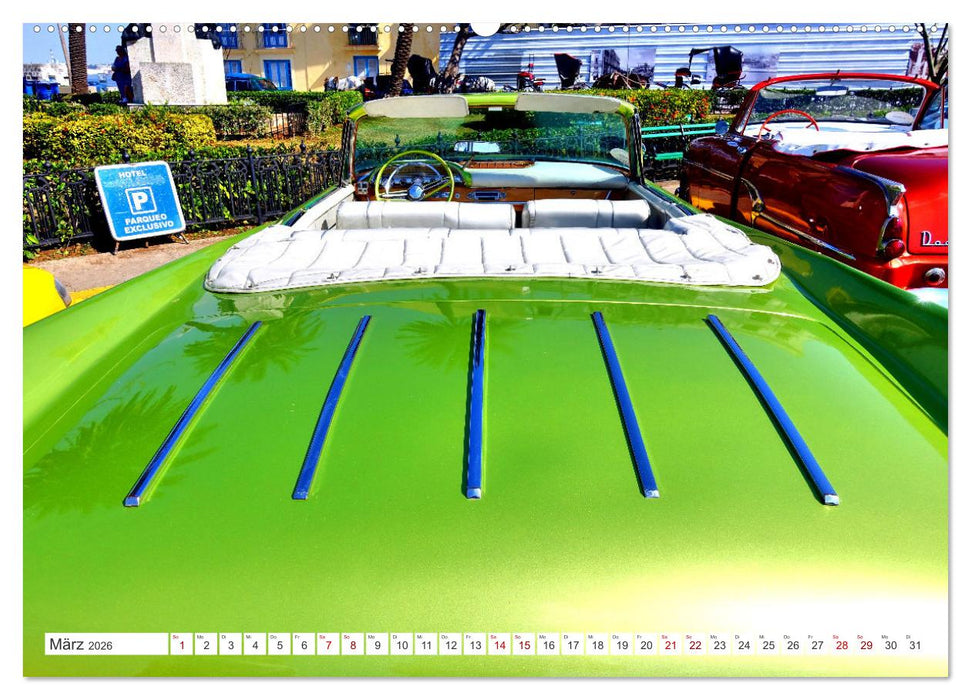 MADE IN CANADA - Seltene US-Oldtimer in Kuba (CALVENDO Premium Wandkalender 2026)