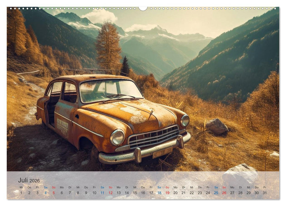 Alte Maschinen - verlassene Lieblinge (CALVENDO Premium Wandkalender 2026)