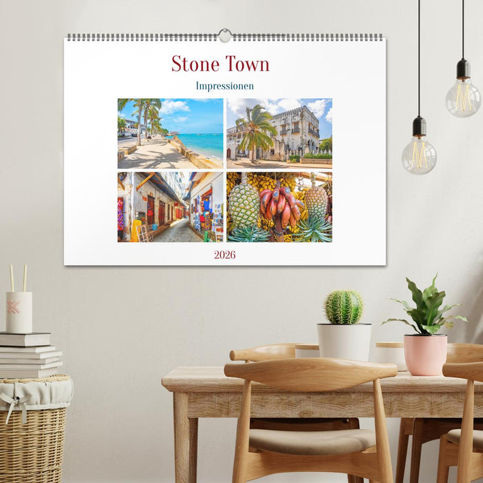 Stone Town - Impressionen (CALVENDO Wandkalender 2026)