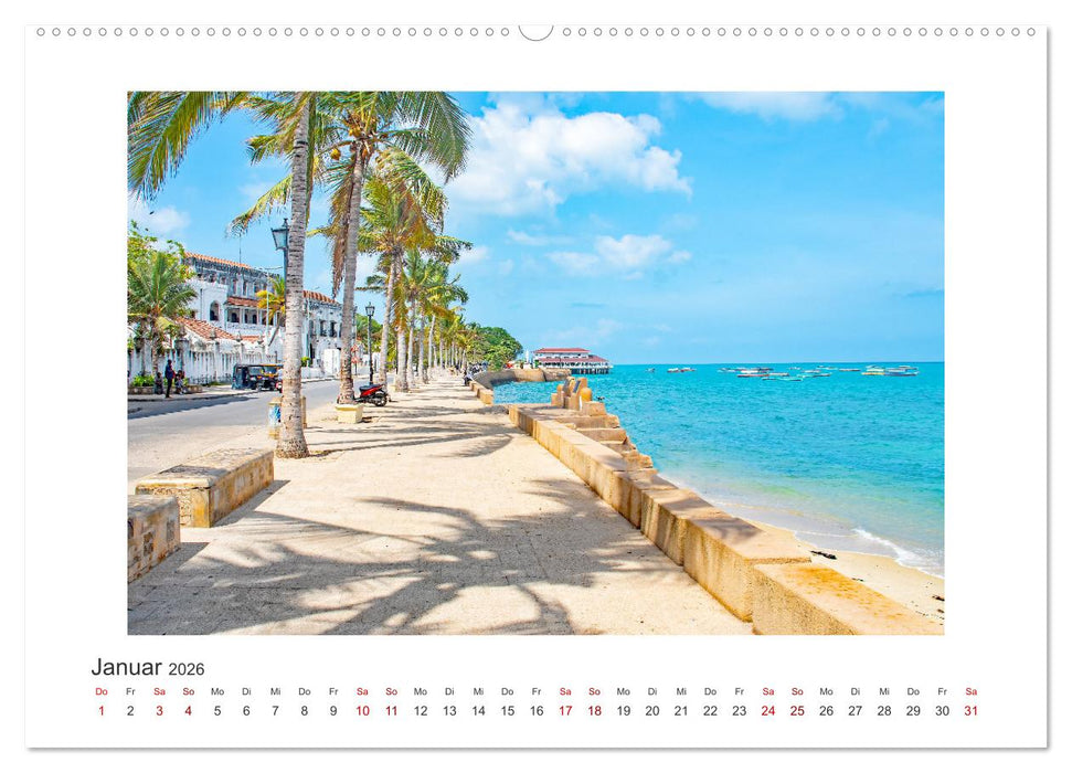 Stone Town - Impressionen (CALVENDO Wandkalender 2026)