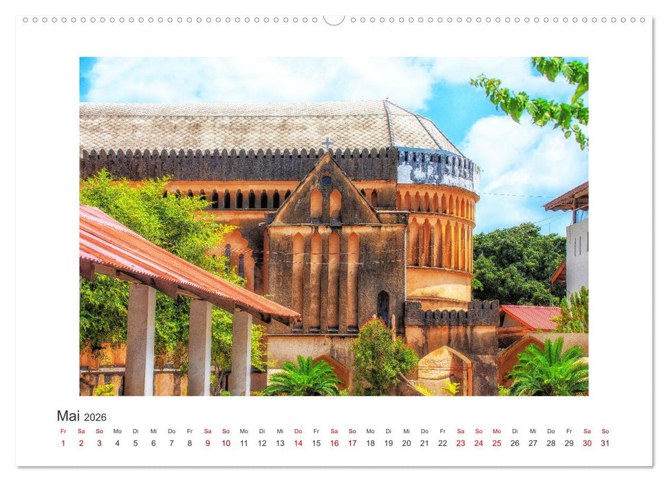 Stone Town - Impressionen (CALVENDO Wandkalender 2026)