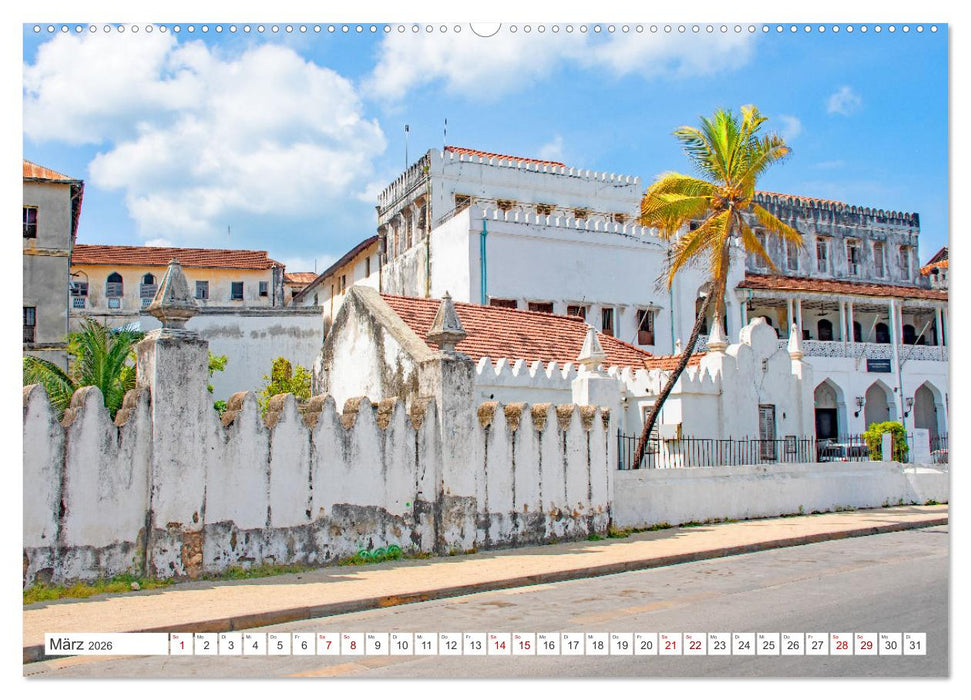Sansibar - Tansanias Urlaubsinsel (CALVENDO Premium Wandkalender 2026)