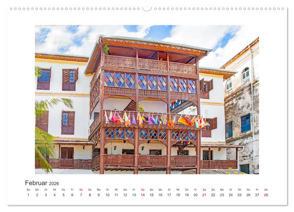 Stone Town - Impressionen (CALVENDO Premium Wandkalender 2026)