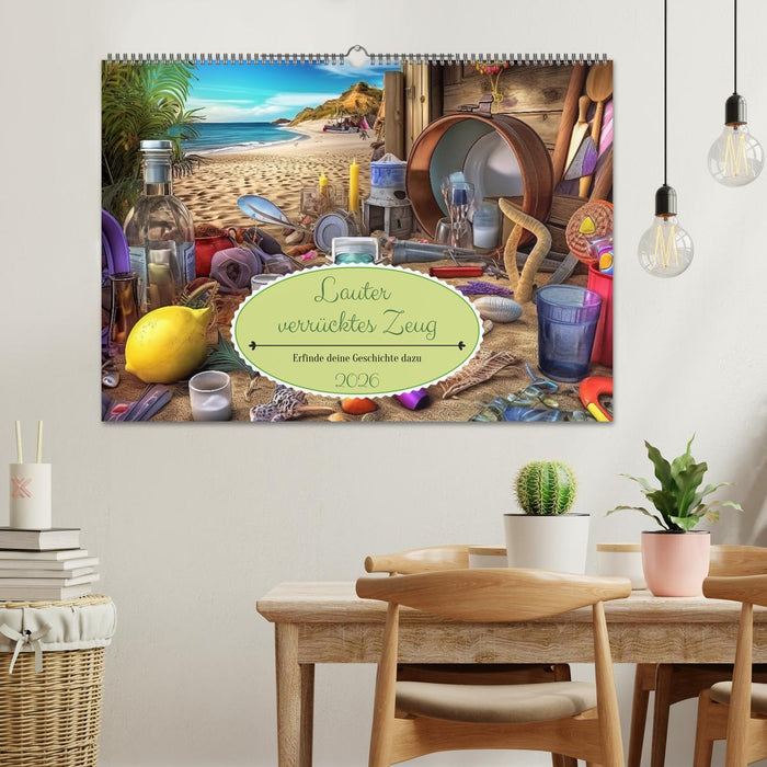 Lauter verrücktes Zeug (CALVENDO Wandkalender 2026)