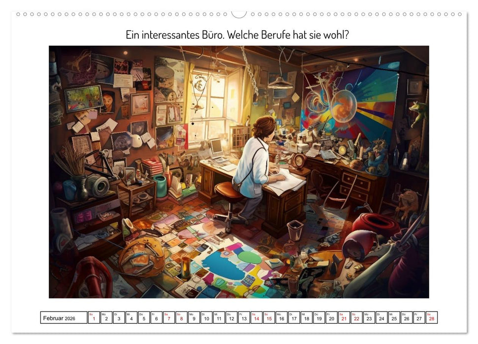 Lauter verrücktes Zeug (CALVENDO Wandkalender 2026)