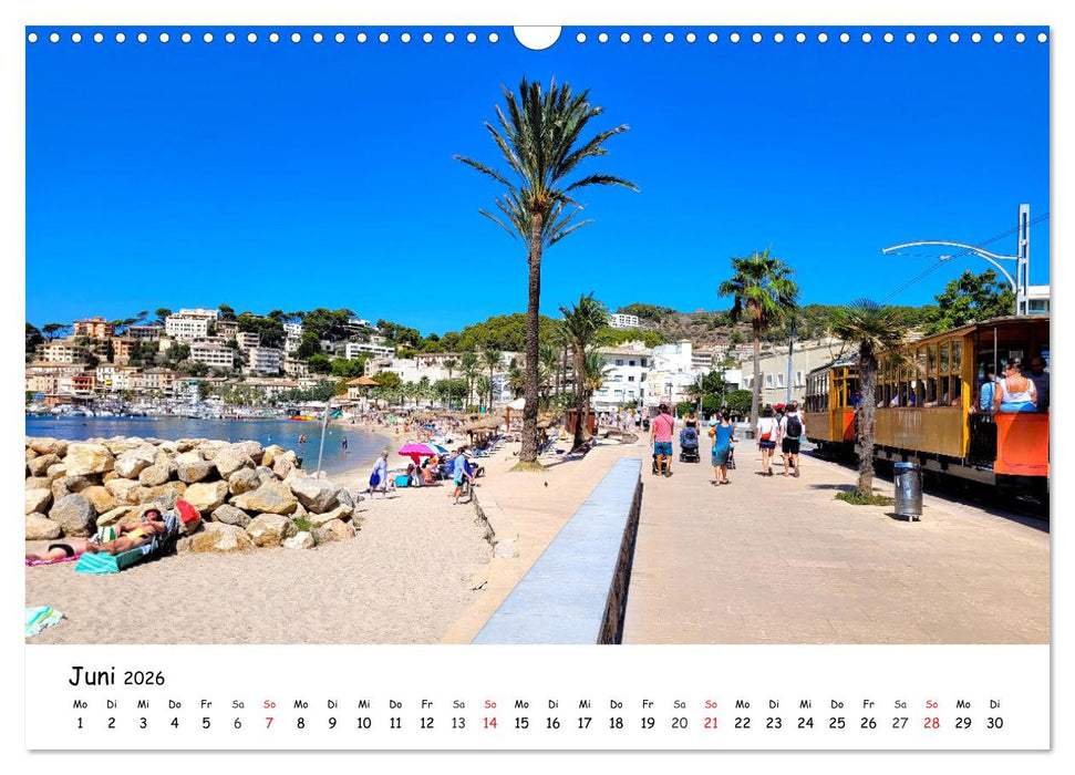 Port de Sóller - Mallorca (CALVENDO Wandkalender 2026)