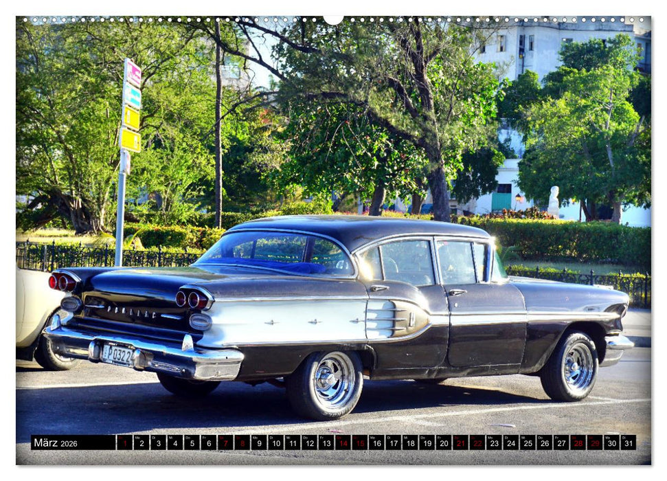 Best of Chieftain '58 - Ein Traumschiff der Marke Pontiac (CALVENDO Premium Wandkalender 2026)