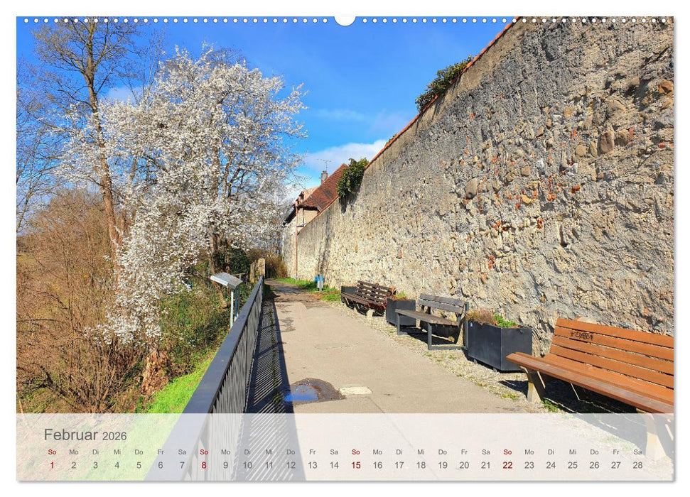 Mein Schongau - Historische Altstadt am Westufer des Lechs (CALVENDO Premium Wandkalender 2026)