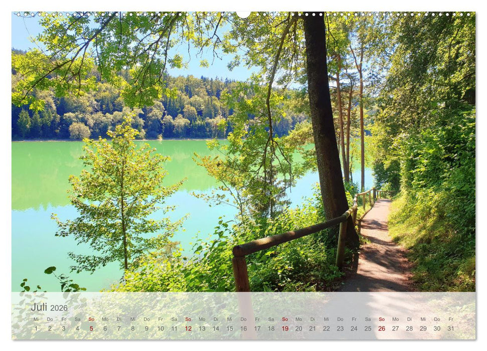 Mein Schongau - Historische Altstadt am Westufer des Lechs (CALVENDO Premium Wandkalender 2026)