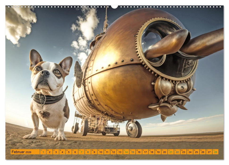 Steampunk Retro Romantik (CALVENDO Premium Wandkalender 2026)