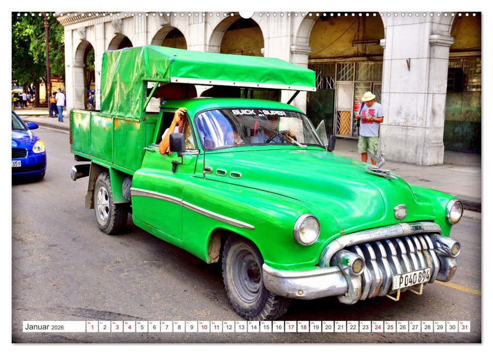 BEST OF PICK-UPS - Pritschenwagen Made in USA (CALVENDO Wandkalender 2026)