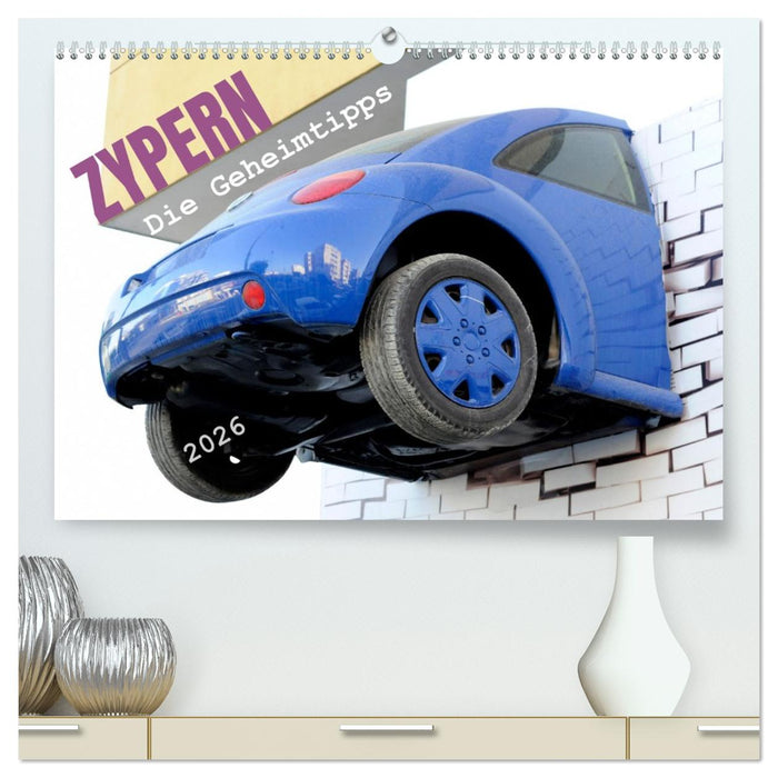 Zypern - Die Geheimtipps (CALVENDO Premium Wandkalender 2026)