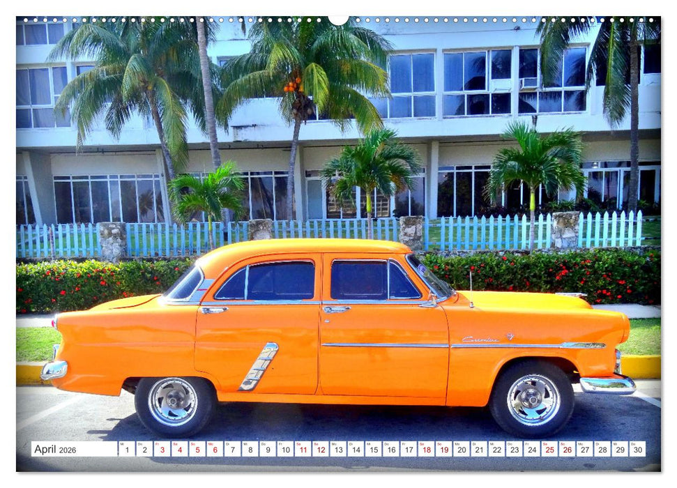 Best of Customline - Ein Ford aus den Fünfzigern (CALVENDO Premium Wandkalender 2026)