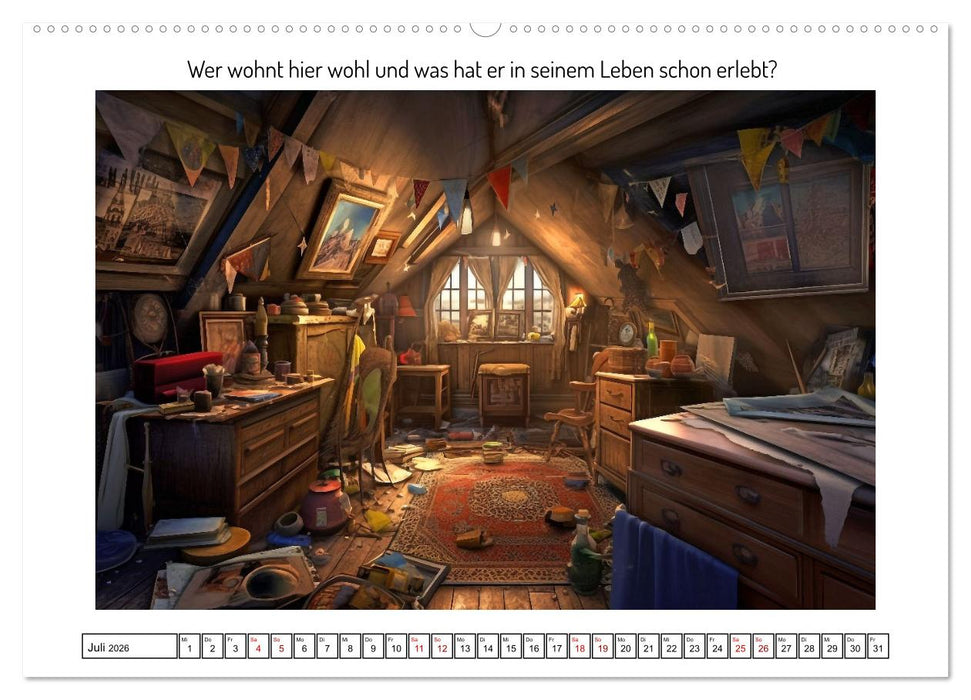 Lauter verrücktes Zeug (CALVENDO Premium Wandkalender 2026)