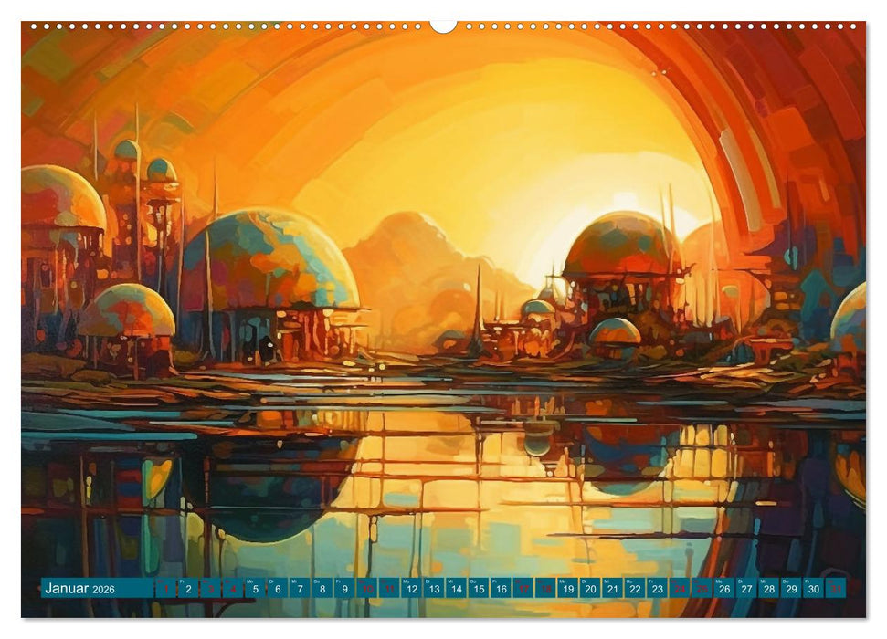 Farbdimensionen (CALVENDO Premium Wandkalender 2026)