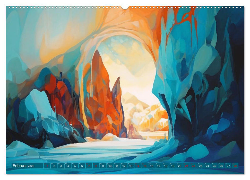 Farbdimensionen (CALVENDO Premium Wandkalender 2026)