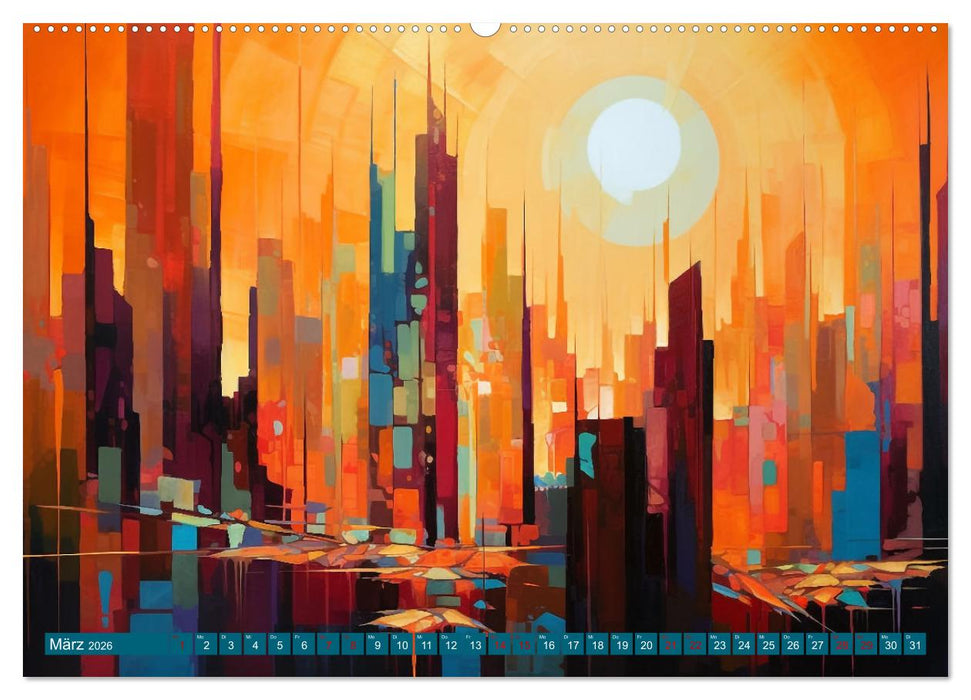 Farbdimensionen (CALVENDO Premium Wandkalender 2026)