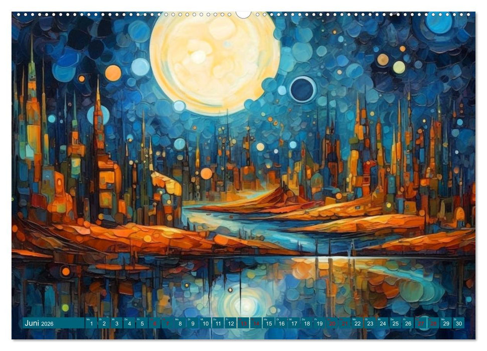 Farbdimensionen (CALVENDO Premium Wandkalender 2026)