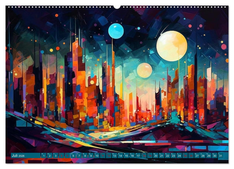 Farbdimensionen (CALVENDO Premium Wandkalender 2026)