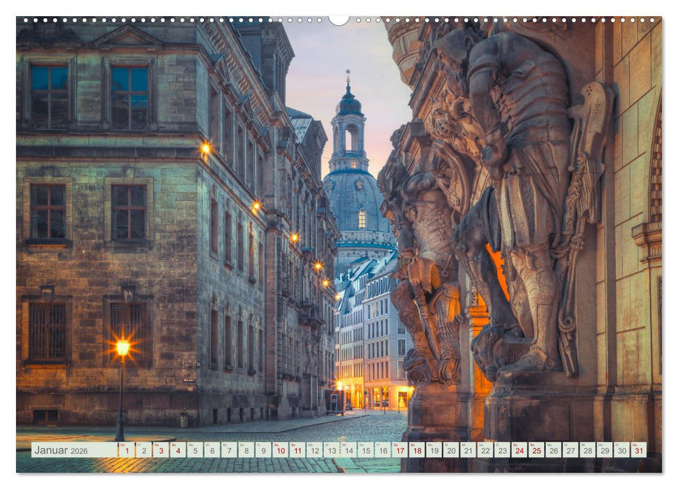 Ostschönheit Sachsen - Das Märchenland der Burgen und Felsen (CALVENDO Wandkalender 2026)