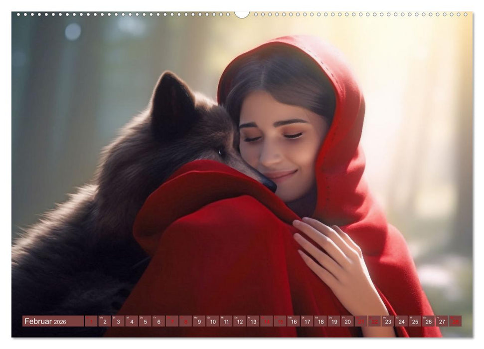 Glücklich wie im Märchen (CALVENDO Wandkalender 2026)