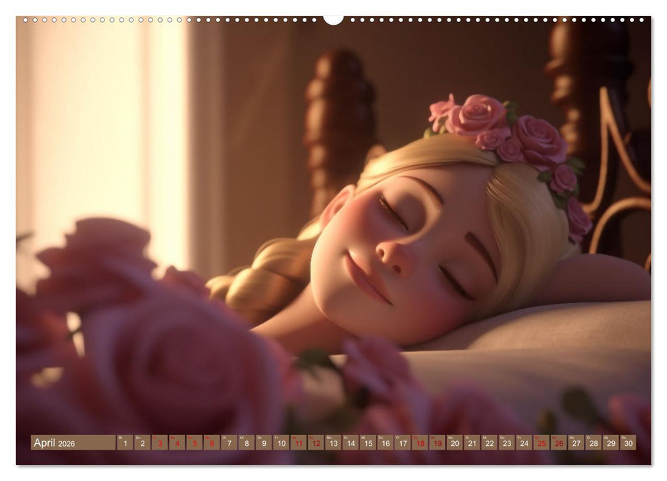 Glücklich wie im Märchen (CALVENDO Wandkalender 2026)
