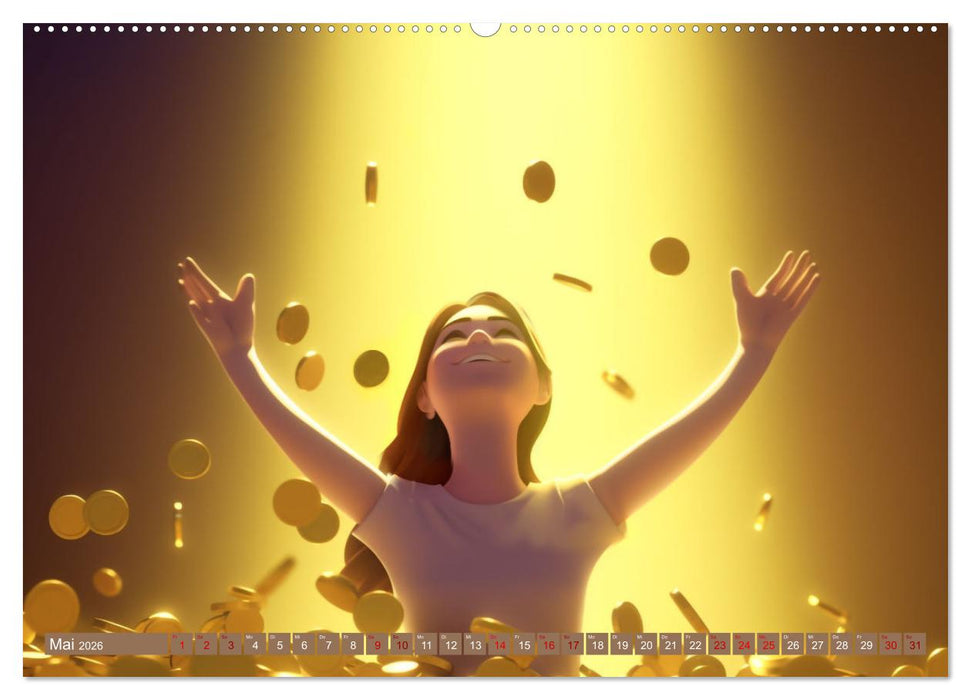 Glücklich wie im Märchen (CALVENDO Wandkalender 2026)