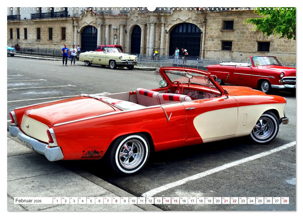 Best of Sports Cars - Legendäre britische und amerikanische Sportwagen (CALVENDO Wandkalender 2026)