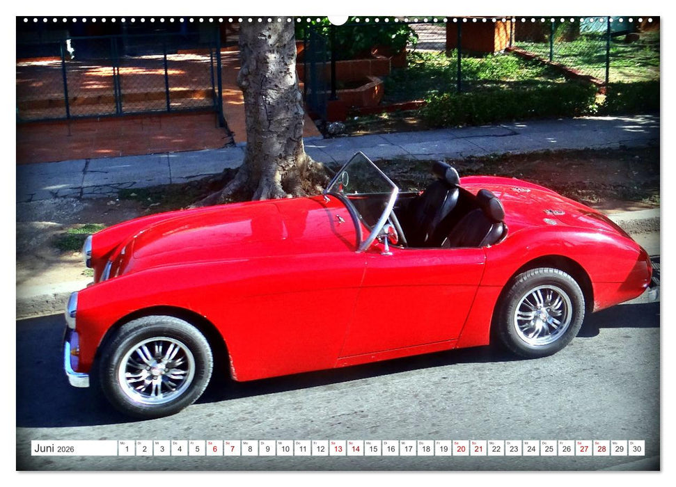 Best of Sports Cars - Legendäre britische und amerikanische Sportwagen (CALVENDO Wandkalender 2026)