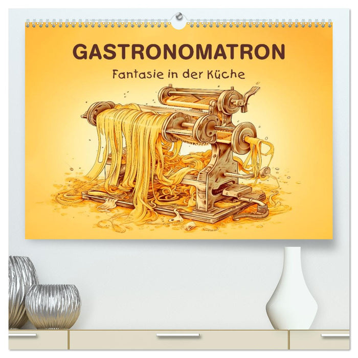 Gastronomatron - Fantasie in der Küche (CALVENDO Premium Wandkalender 2026)