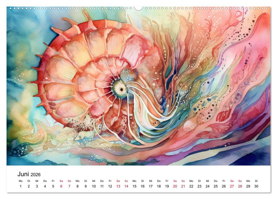 Dinosaurier und Urzeittiere - Wesen aus längst vergangenen Zeiten (CALVENDO Premium Wandkalender 2026)