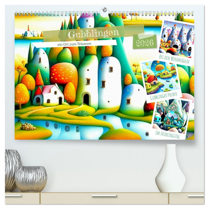 Gubblingen - ein Ort zum Träumen (CALVENDO Premium Wandkalender 2026)