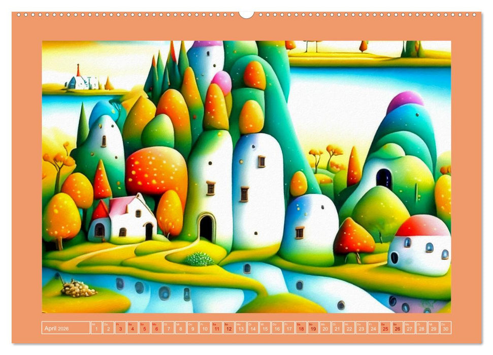 Gubblingen - ein Ort zum Träumen (CALVENDO Premium Wandkalender 2026)