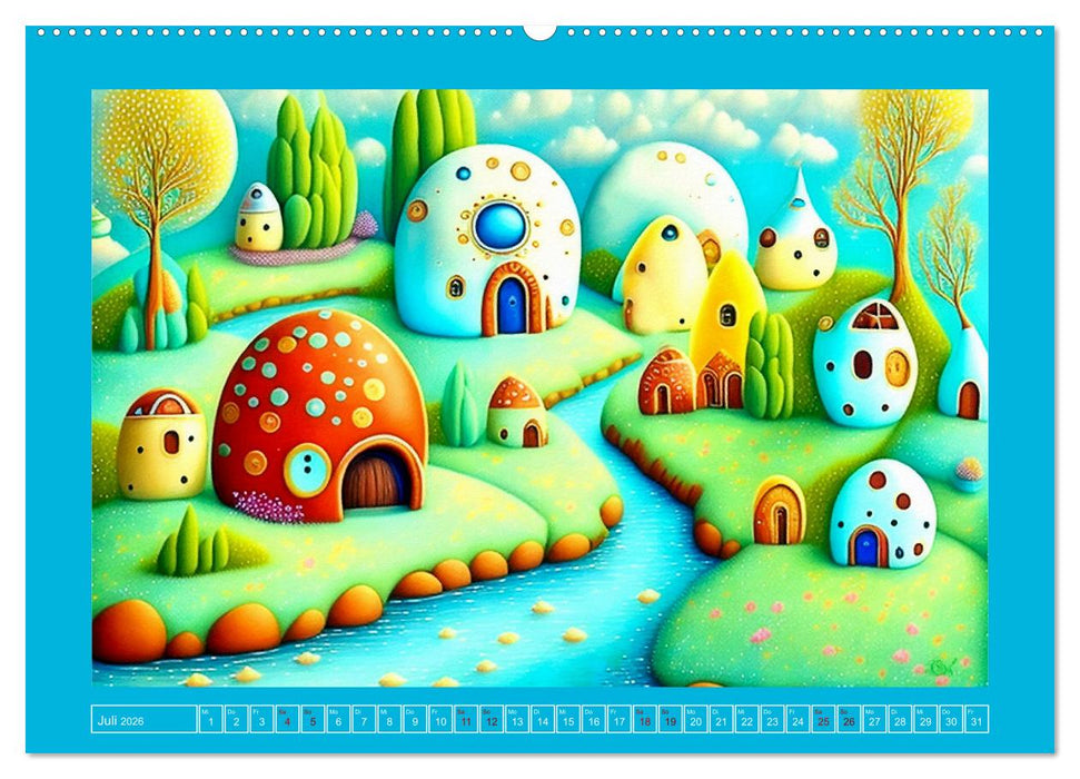 Gubblingen - ein Ort zum Träumen (CALVENDO Premium Wandkalender 2026)