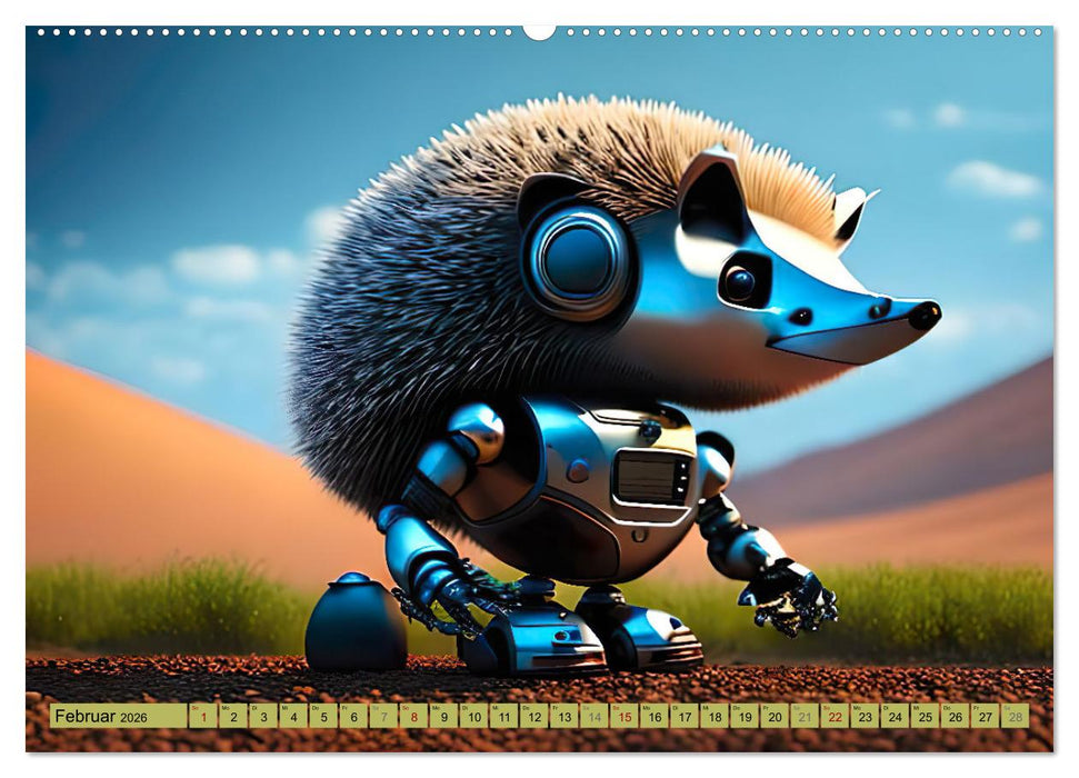 Igel-Abenteuer (CALVENDO Premium Wandkalender 2026)