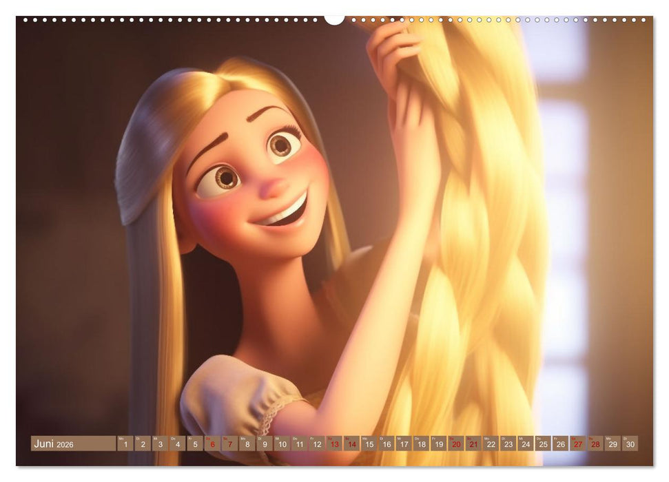 Glücklich wie im Märchen (CALVENDO Premium Wandkalender 2026)
