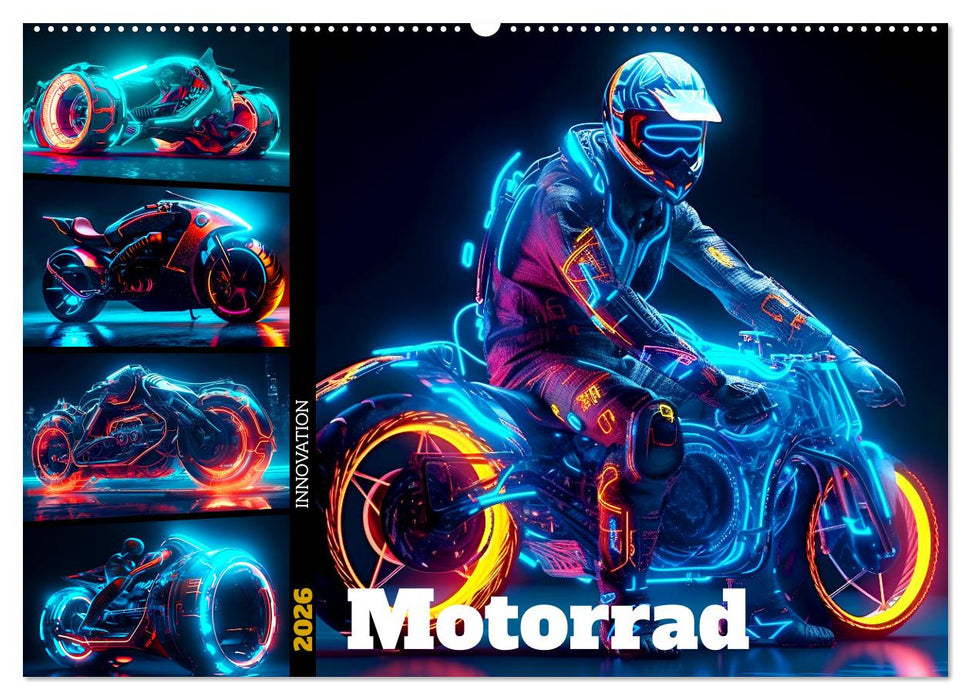 Motorrad Innovation (CALVENDO Wandkalender 2026)