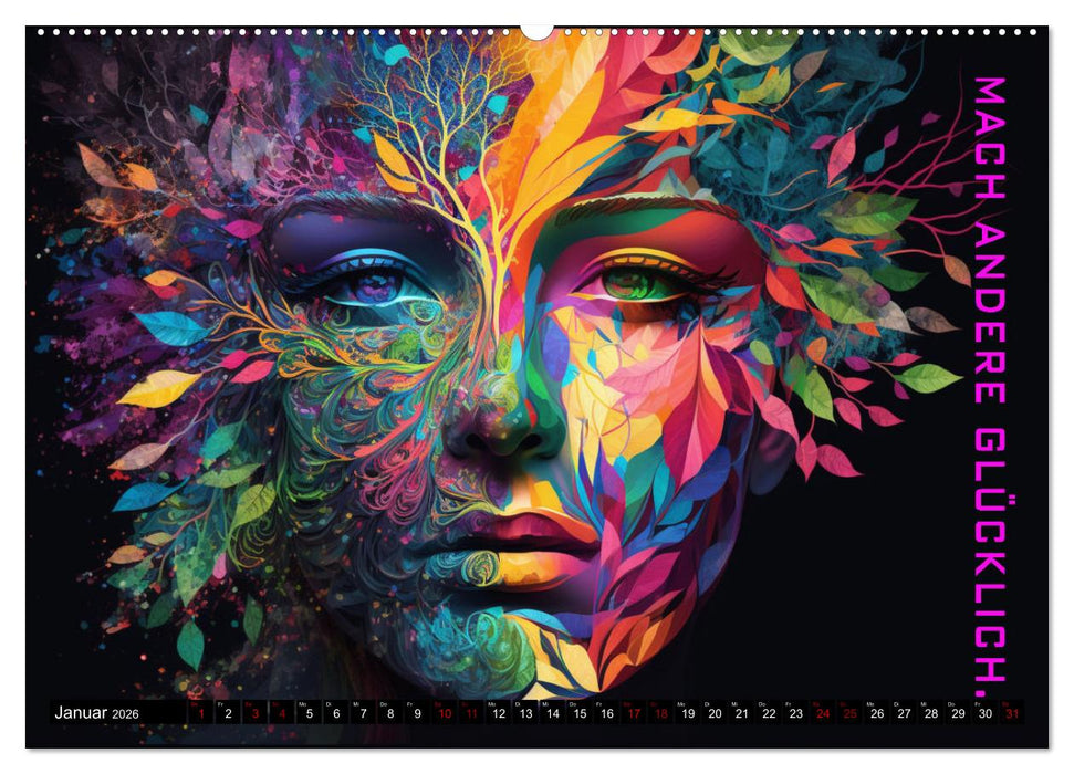 Inneres Gleichgewicht (CALVENDO Premium Wandkalender 2026)